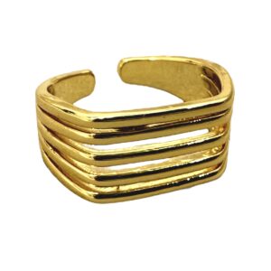 Anillo en Lineas - Ajustable